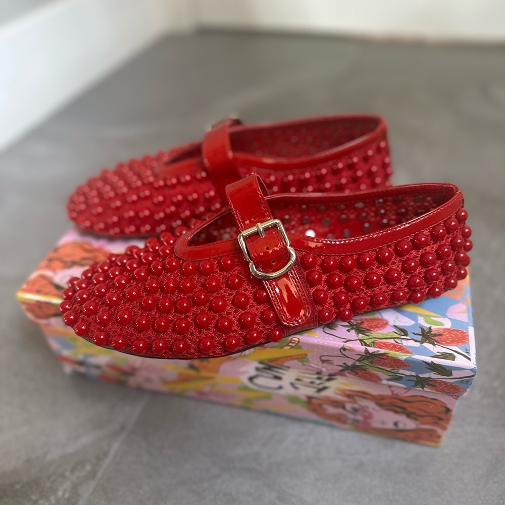 Jeffrey Campbell Trennel Beaded Flats